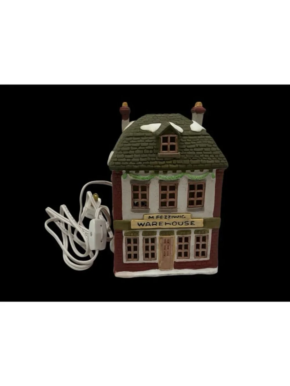 Dept. 56 Dickens' Village Series Fezziwig's Warehouse Christmas Decor Village